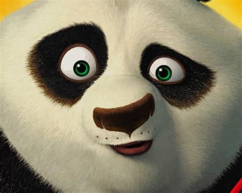 Kung Fu Panda Animation Paint By Numbers Numeral Paint Kit