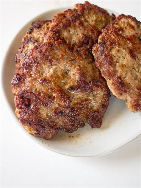 Homemade Turkey Sausage Patties - The Midwest Kitchen Blog