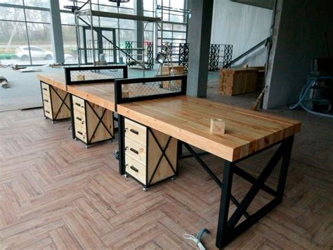 Столы в стиле лофт, заказать loft стол в Харькове | Loft office ...