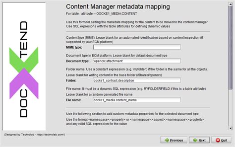 Metadata Mapping Docxtend No Code Content Management Integration