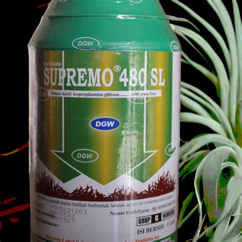 Jual Herbisida Supremo Sl Herbisida Sistemik Purna Tumbuh Isi