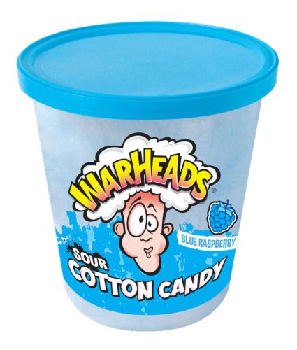 Warheads® Blue Raspberry Cotton Candy Tub 15 Oz Fred Meyer