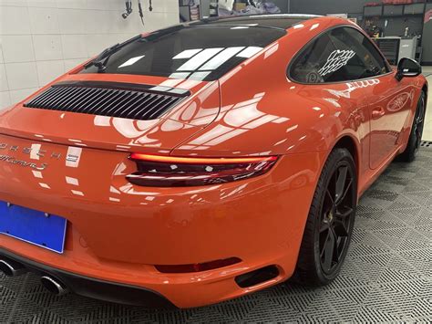 保时捷 911 Carrera S 熔岩橙黑内 2016年11月上牌 24699公里 恩佐网