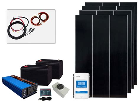 520W 24V Off Grid Solar Kit Power Inverter Sunshine Solar