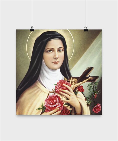 St Therese Poster – Catholic E-Store