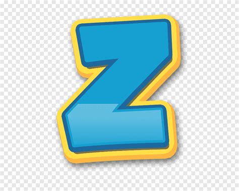 Blue Letter Z