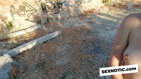 Naked Teen Girl Walks In An Abandoned Building FAPCAT