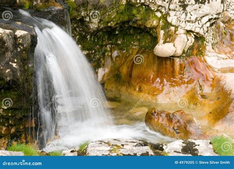 Waterfall and erosion stock image. Image of kingdom, waterfall - 4979205