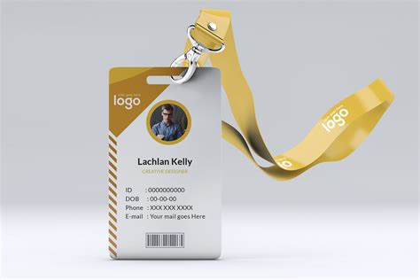 Id Card Template Stationery Templates Creative Market