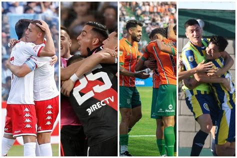 Copa de la Liga Huracán River Banfield y Central los clasificados