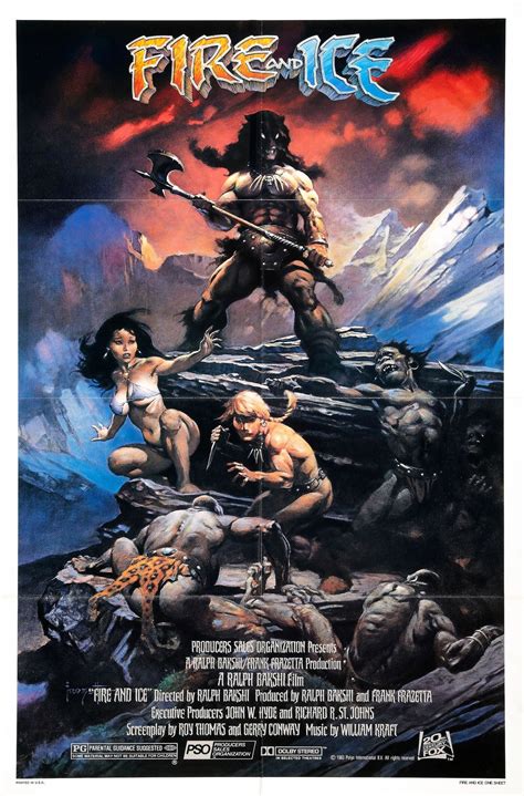 Постеры: Огонь и лед / Постер фильма «Огонь и лед» (1983) #2166275