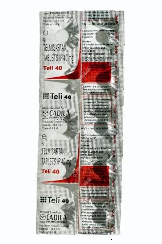 Teli 40 Tablet at Rs 76/stripe in Nagpur | ID: 2854069155848