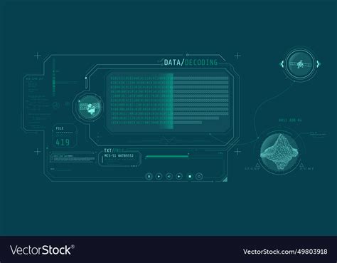 Interface For Decoding Object Data Received From Vector Image