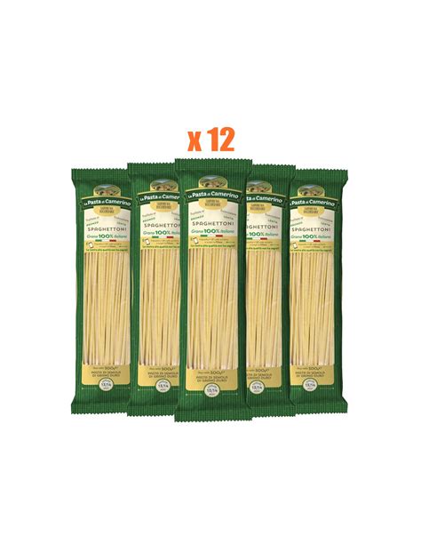 Pasta Di Camerino Spaghettoni Pasta De S Mola De Trigo Duro Paquete