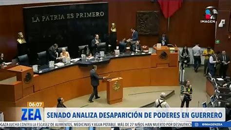 Senado Aprueba Iniciar Analisis Para La Desaparición De Poderes En