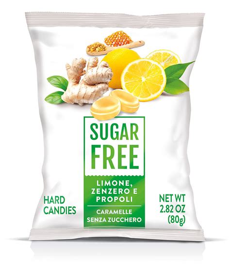 Конфеты без сахара Лимон, Имбирь и Прополис Serra 80 г купить по лучшей ...