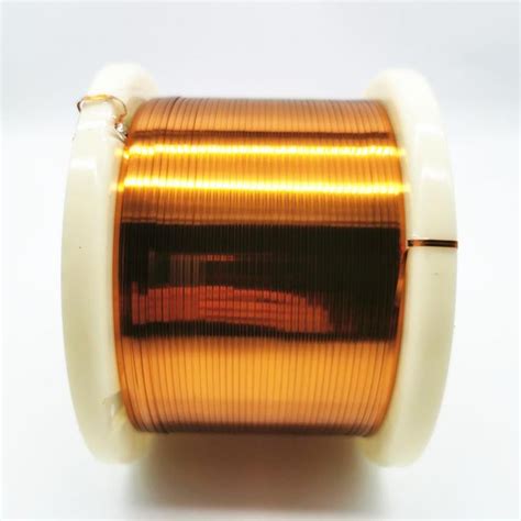 Super Thin 0 2mm Amide Imide Flat Copper Magnet Wire