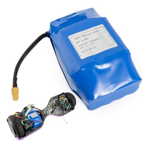 Batteria Hoverbord A Litio 36V 4400 mAh Per Ricambio Hoverboard Smart ...