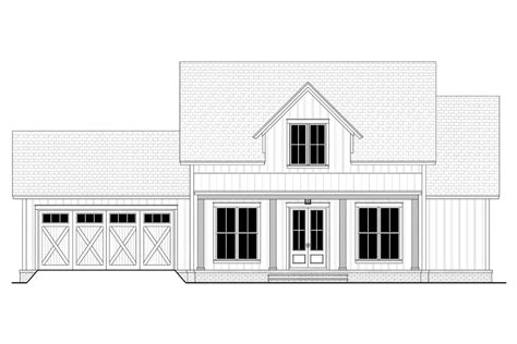 Farmhouse Style House Plan 3 Beds 2 Baths 1479 Sqft Plan 430 318