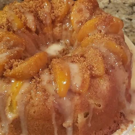 Peach Cobbler Pound Cake Mamamia Recipes