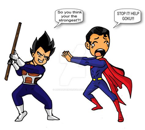 Vegeta Vs Superman by archangemon on DeviantArt