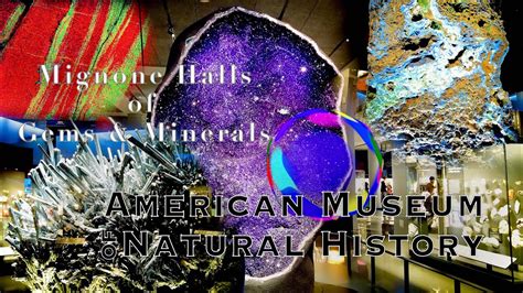 New Yorkmignone Halls Of Gems Minerals American Museum Of Natural