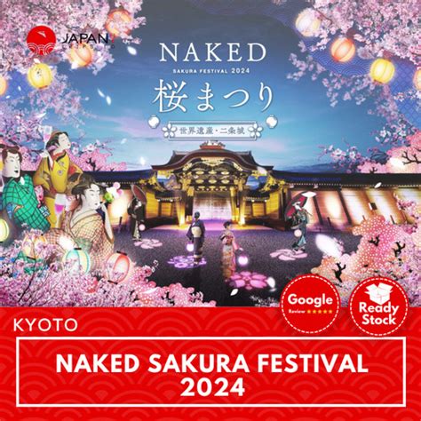 Jual Naked Sakura Festival 2024 World Heritage Nijo Castle Admission