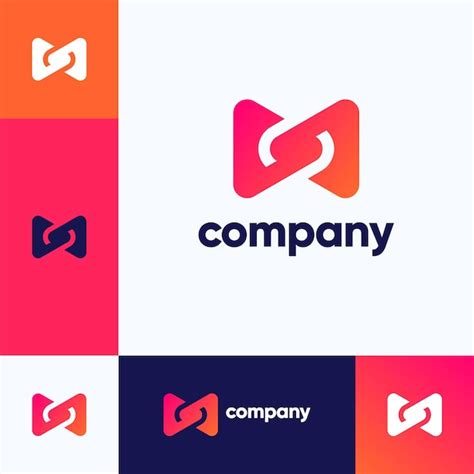 Premium Vector Colorful Infinity Logo Sign Design Element