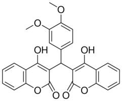 3 3 3 4 DIMETHOXYPHENYL METHYLENE BIS 4 HYDROXY 2H CHROMEN 2 ONE