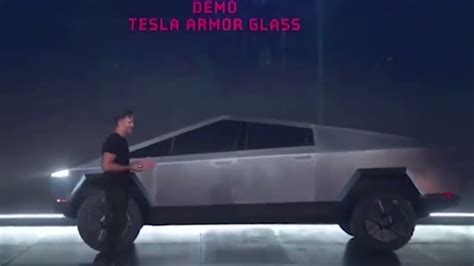 Elon Musk S Epic Cybertruck Bulletproof Window Smash Fail IS IT