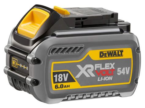 Dewalt Dcb546 Xj 18v 54v Xr Flexvolt Li Ion 6 0ah Slide Battery From