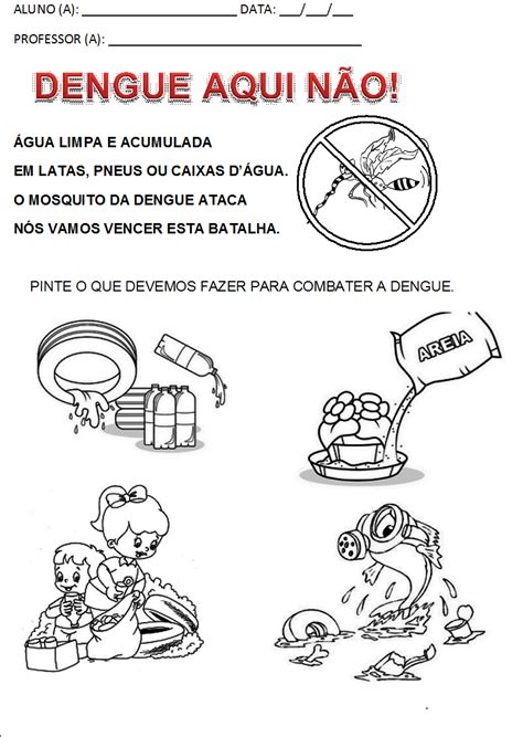 Mundo Da Educa O Infantil Projeto Dengue Na Educa O Infantil