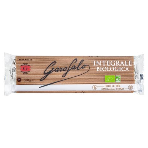 Spaghetti integral ecológico Garofalo 500 g