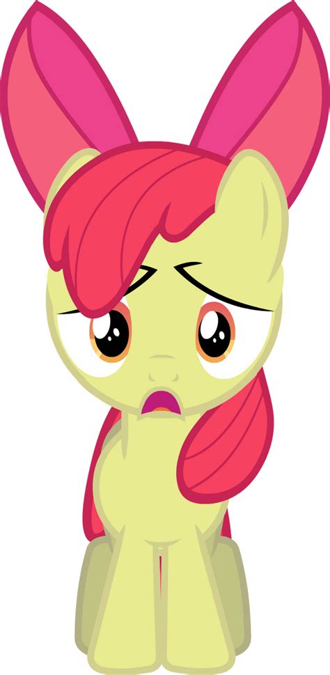 Applebloom spooked by juju102749 on DeviantArt