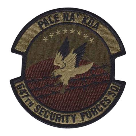 647 SFS OCP Patch 647th Security Forces Squadron Patches