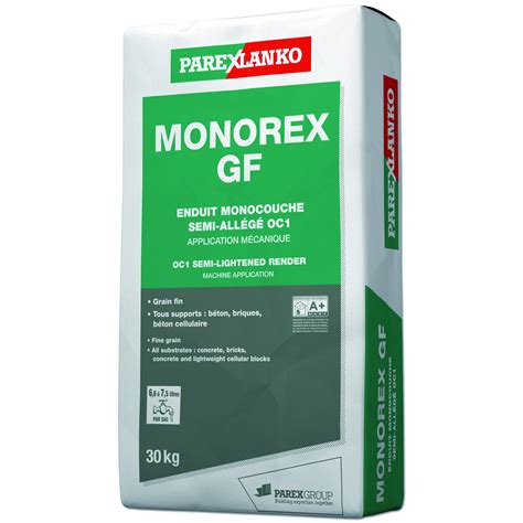 Enduit Monocouche Semi All G Grain Fin Monorex Gf Parexlanko Rev Tements