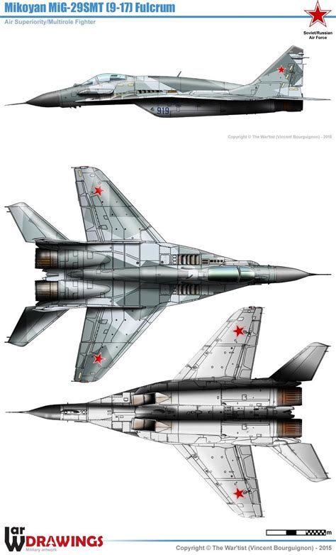 Mikoyan Gourevitch Mig Smt Fulcrum Russian Multirole Fighter