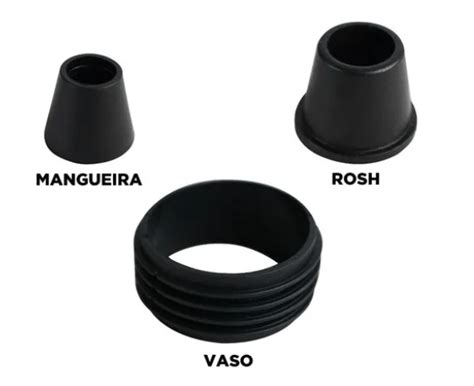 Kit Borrachas De Vedação De Narguile Vaso Pequeno Distribuidora