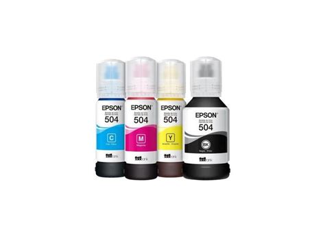 Kit Tintas Epson Original T504 T544 L3110 L3150 o Melhor Preço é no