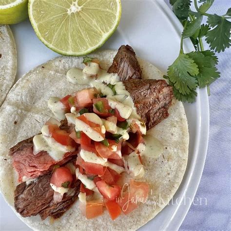 Flank Steak Tacos In Jamies Kitchen