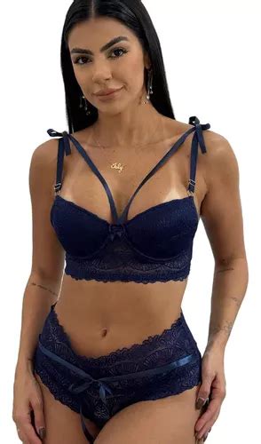 Suti Bojo Calsinha Renda Lingerie Feminina Sensual Sexy Mercadolivre