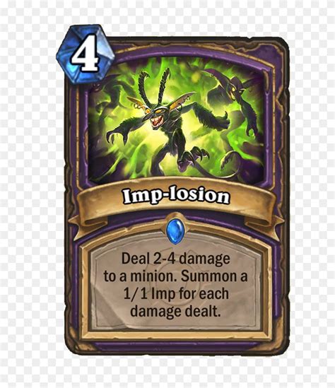 Balancing Minions Spells In Hearthstone Hearthstone Imp HD Png