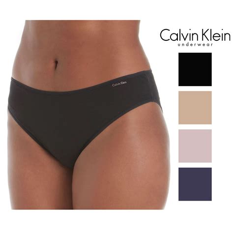Calvin Klein Womens Plus Size Form Stretch Bikini Panties Ebay