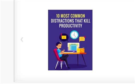 Most Common Distractions That Kill Productivity By Black Eagle