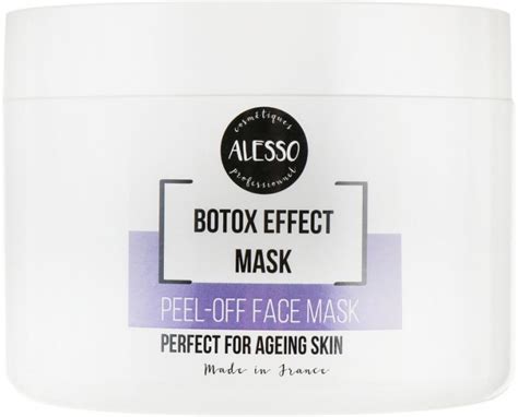 Альгинатная маска ALESSO Botox Effect Mask омолаживающая с эффектом ...