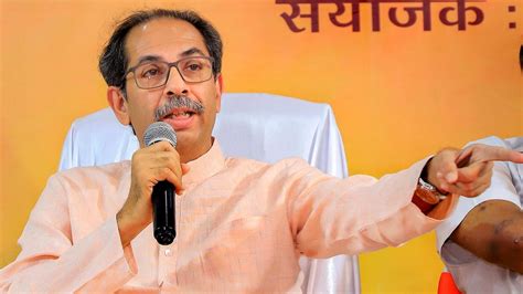 Uddhav Thackeray Arrives At Shiv Sena Bhavan To Meet His Faction