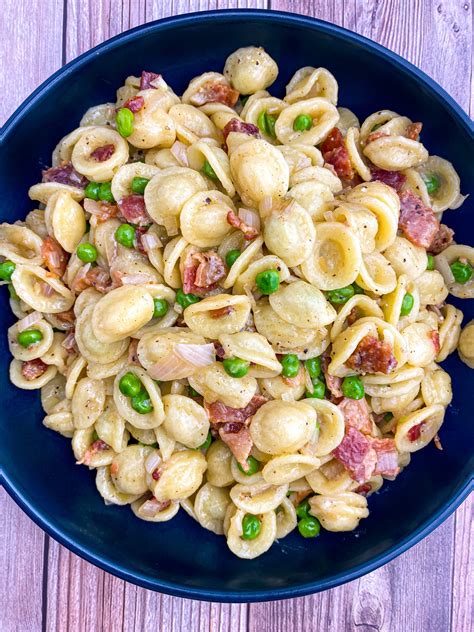 The Ultimate Pasta With Bacon And Peas Tastefully Grace