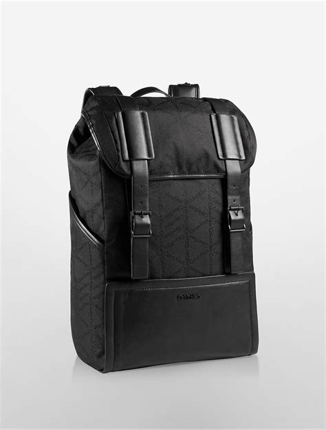 Lyst Calvin Klein Jeans Troy Logo Backpack In Black For Men