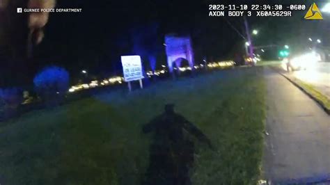 Gurnee Police Department Released Bodycam Video Of Driver Slamming Into