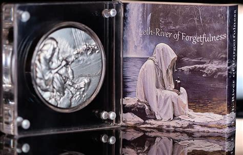 Leth River Of Forgetfulness Oz Silver Coin Francs Gabon